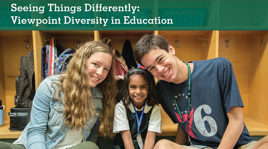 Seeing Things Differently: Viewpoint Diversity in Education